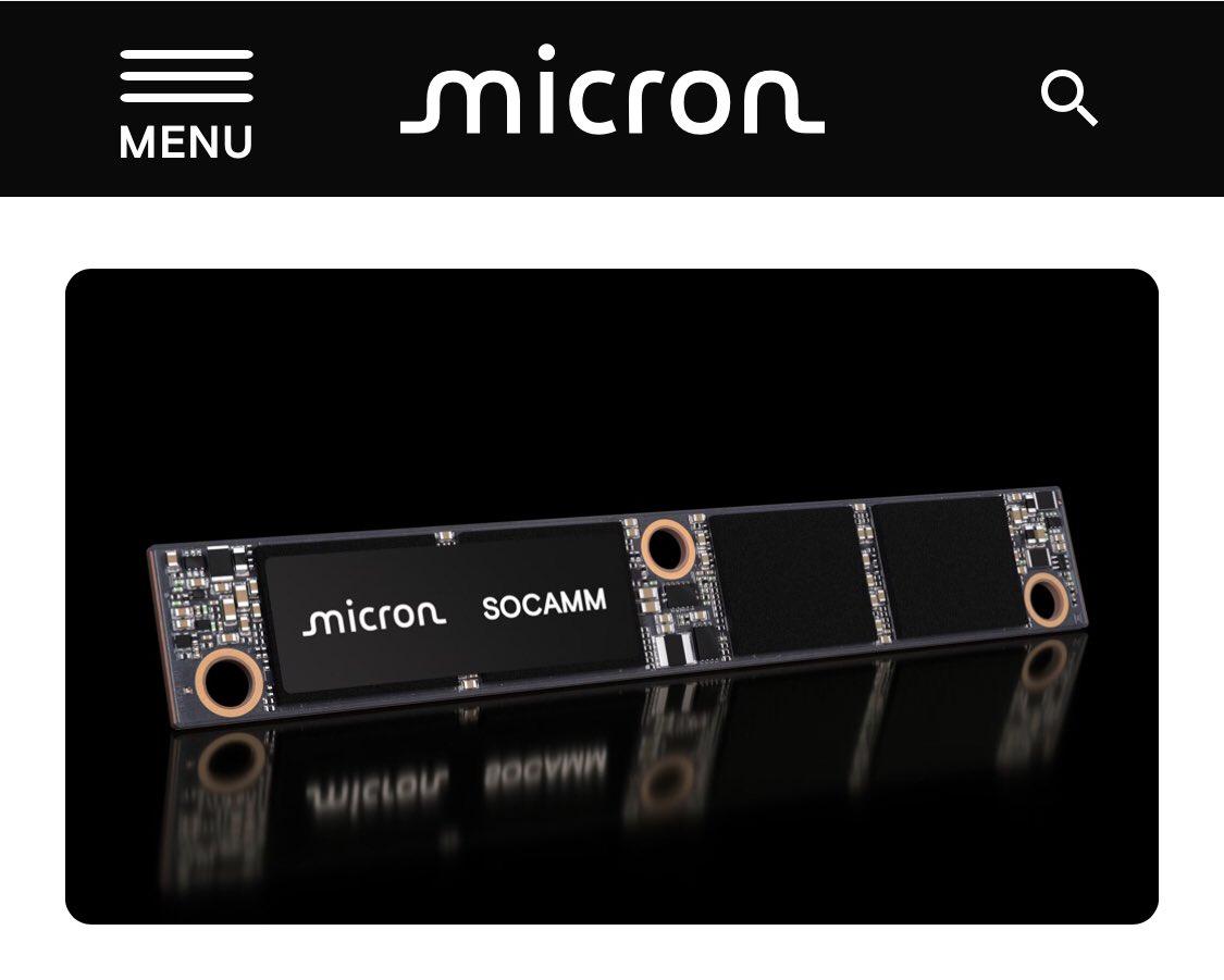 Micron's SOCAMM Memory: A Powerful Boost for NVIDIA's Superchips